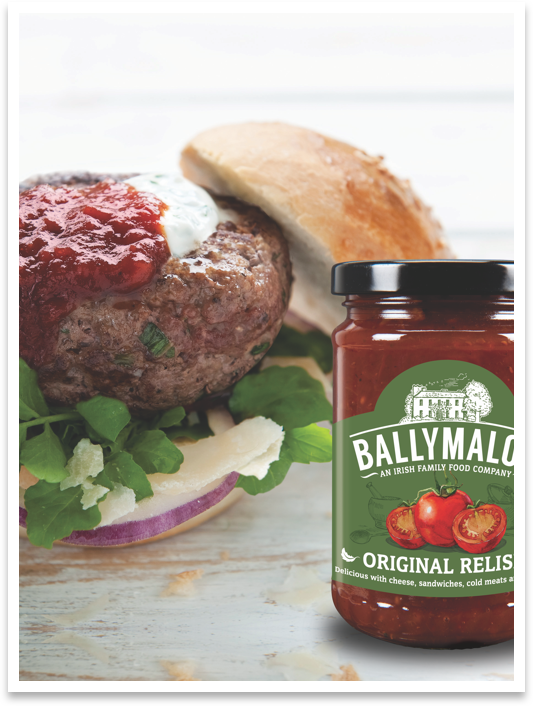 Ballymaloe Beef Burger with Ballymaloe Relish