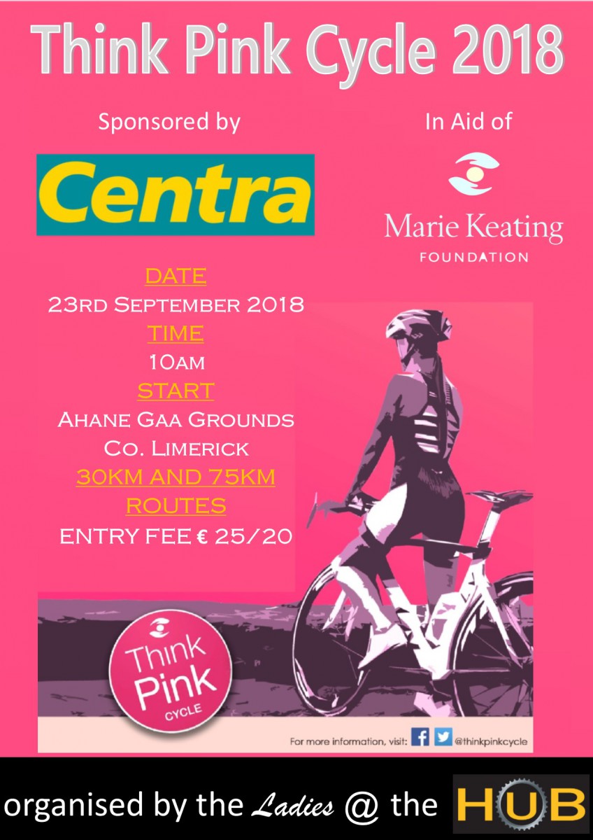 Think Pink Cycle Limerick
