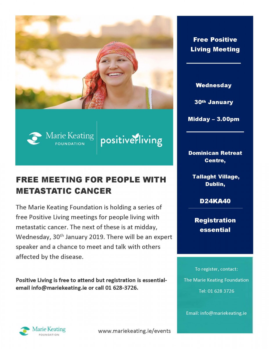 Positive Living Programme - January 2019