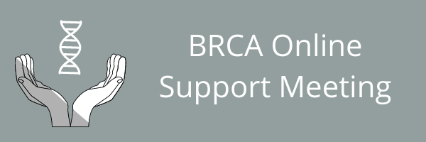 BRCA Online Support Group - 14th October 2021